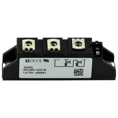 MCC95-12IO1B THYRISTOR MOD.DUAL 116A 1200V TO240AA CHASSIS - 1