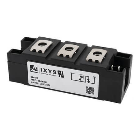 MCD162-16IO1 THYRISTOR DIODE MOD.DUAL 181A 1600V Y4-M6 CHASSIS - 1