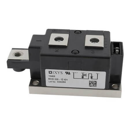 MCD225-12IO1 THYRISTOR DIODE MOD.DUAL 221A 1200V Y1-CU CHASSIS - 1