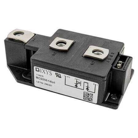 MCD250-14IO1 THYRISTOR DIODE MOD.DUAL 287A 1400V Y2-DCB CHASSIS - 1