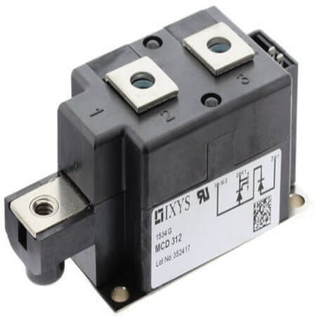 MCD312-12IO1 THYRISTOR DIODE MOD.DUAL 320A 1200V Y1-CU CHASSIS - 1