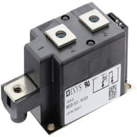 MCD312-16IO1 THYRISTOR DIODE MOD.DUAL 320A 1600V Y1-CU CHASSIS - 1