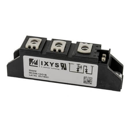 MCD56-08IO1B THYRISTOR DIODE MOD.DUAL 60A 800V TO240AA CHASSIS - 1