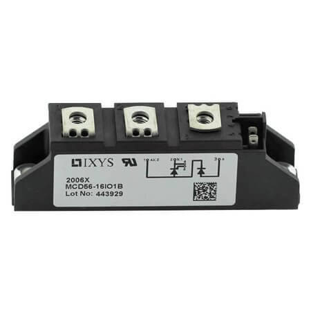MCD56-16IO1B THYRISTOR DIODE MOD.DUAL 60A 1600V TO240AA CHASSIS - 1