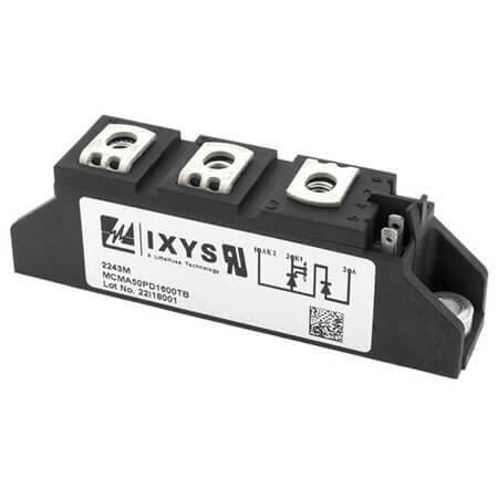 MCMA50PD1600TB THYRISTOR DIODE MOD.DUAL 50A 1600V TO240AA CHASSI - 1