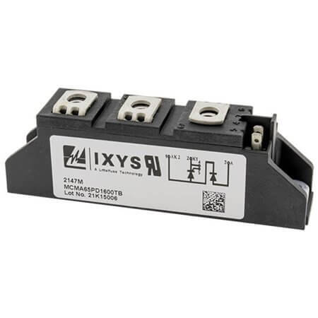 MCMA65PD1600TB THYRISTOR DIODE MOD.DUAL 65A 1600V TO240AA CHASSI - 1