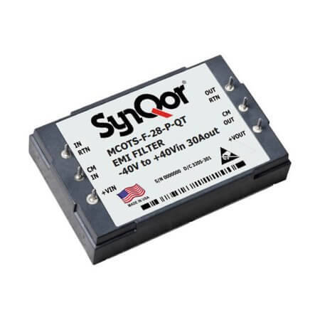 MCOTS-F-28-P-QT-N-S PWR LN FLT-40-40V 30A QUARTER-BRICK - 1