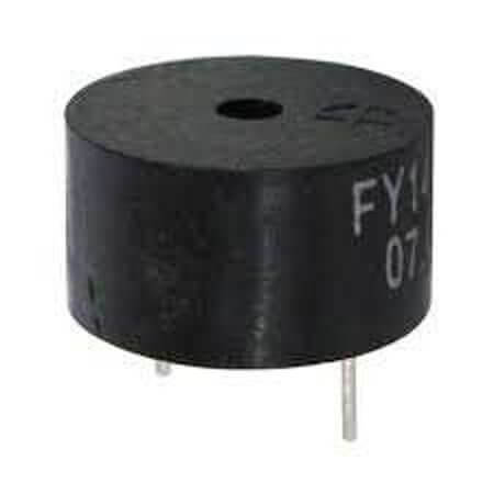 MCW12075-12V-2300-F BUZZER MAGNETIC WITH CIRCUIT 12V 2.3-KHZ THT - 1