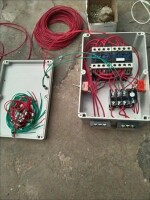 MDX-11A 220V AC LED Işıklı Yeşil Kelebek Tipi Sinyal Lambası - 5