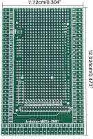 Mega 2560 Prototype Screw Terminal Block Shield Board kit For Arduino (Soldered) - 3