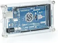 MEGA 2560 R3 Acrylic Case with Sticker and Instruction improved version - 1