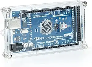MEGA 2560 R3 Acrylic Case with Sticker and Instruction improved version - 1