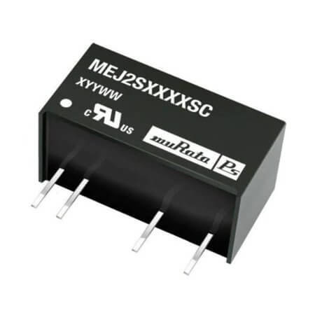 MEJ2D1209SC DC/DC CONV 2W 12VDC +/-9VDC 111mA/111mA - 1