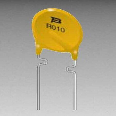 MF-R160 THERMISTOR PTC RESETTABLE FUSE 1.6A 30V RADIAL - 1