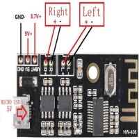 MH-M38 Wireless Bluetooth Audio Receiver Board Module BLT 4.2 MP3 Lossless Decode With Cable - 4