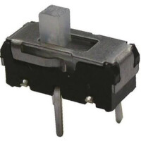 MHS121 SWITCH SLIDE 1P2T 200mA 12V On-On THT V/T - 1