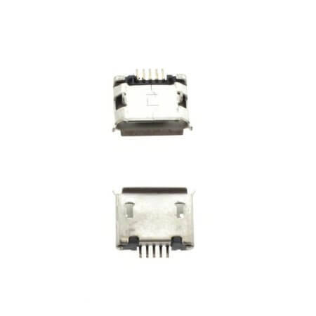 MICRO USB-5PIN-LONG PIN CONNECTOR USB MICRO FEMALE 5PIN SMT R/A LONG PIN - 1