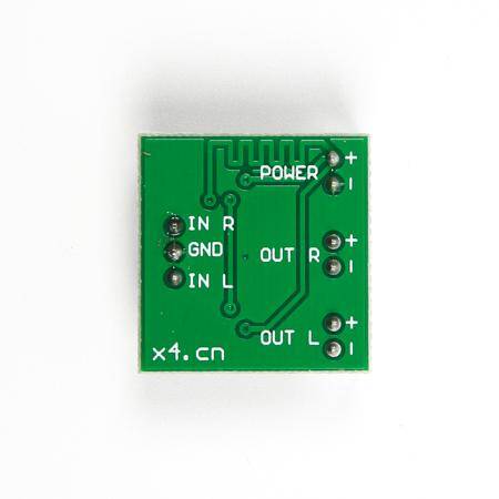 Mini Dijital Amplifikatör modülü USB Şarj Cihazı 3W Çift Kanallı Kablolu - 1
