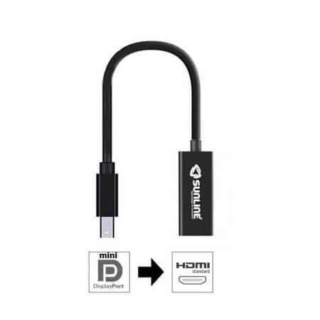 MİNİ DP-HDMI ÇEVİRİCİ MİNİ DİSPLAY PORT - HDMI DÖNÜŞTÜRÜCÜ 1080P - 1