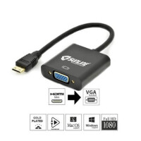 MİNİ HDMI-VGA ÇEVİRİCİ MİNİ HDMI - VGA DÖNÜŞTÜRÜCÜ 1080P - 1