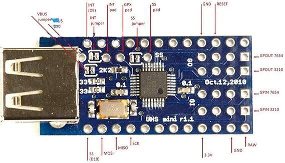 MINI USB Host Shield 2.0 ADK - 3