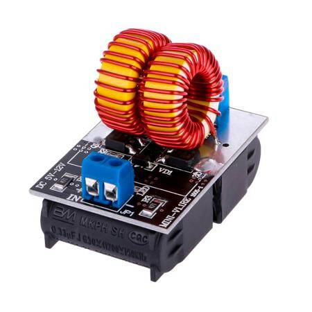 Mini ZVS Induction Heating Board Flyback Driver Heater DIY Cooker+ Ignition Coil - 6