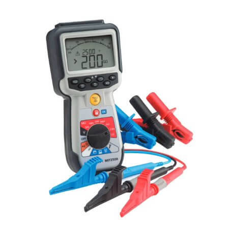 MIT2500 İZOLASYON TEST CİHAZI DİJİTAL 2,5KV 200GOHM - 1