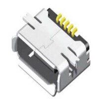 MIUSB-F5M-ABB-U CONNECTOR USB MICRO AB RCPT SMD AMTEK - 1