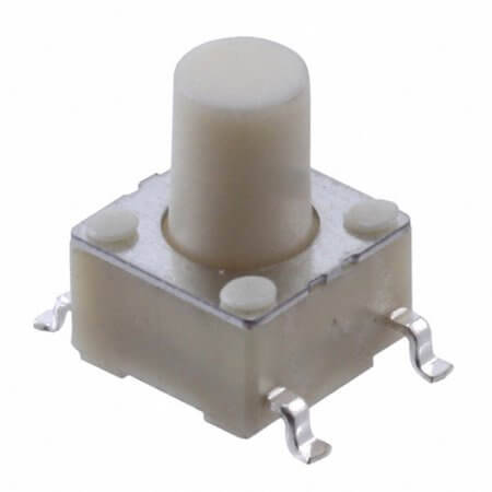 MJTP1138CTR SWITCH TACT 6.00x6.00 8.00mm 160gF SMT V/T - 1