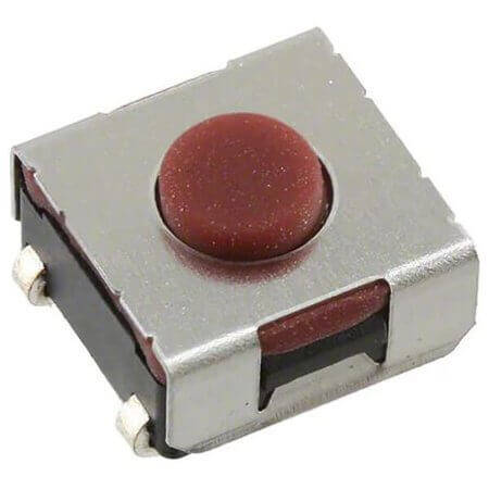 MJTPSJW69NTR SWITCH TACT 6.30x6.20 3.70mm 160gF SMT V/T - 1