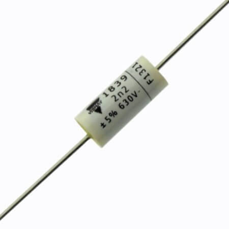 MKP1839 222634 CAP.POL.2n2 630VDC 5% MKP AXIAL BULK VISHAY - 1