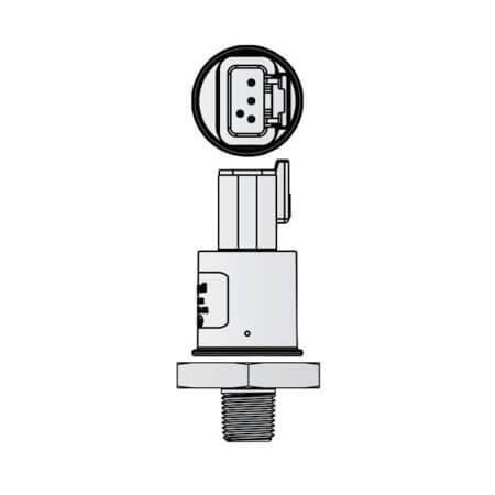 MLH500PST06A SENSOR MLH ALL METAL PRESS -ATF - 1