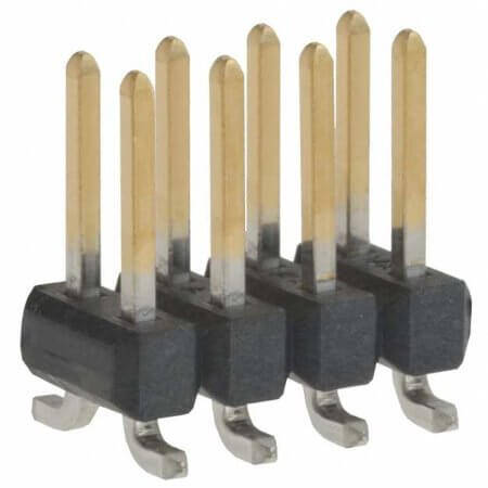 MOLEX-0015910080 PIN HEADER 8PIN(2x4) 2.54mm SMT V/T - 1