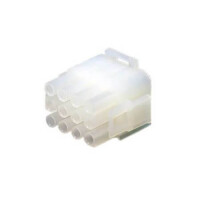 MOLEX-0050841120 CON.T.B.6.35MM 12PIN(3x4) MALE HOUSING TRANSPARENT - 1