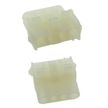 MOLEX-0050842042 CON.T.B.6.35MM 4PIN(1x4)FEMALE HOUSING TRANSPARENT - 1
