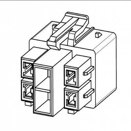 MOLEX-0351510619 CONNECTOR MOLEX - 1