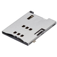 MOLEX-0475530001 CONNECTOR HOLDER SIM CARD MOLEX - 1