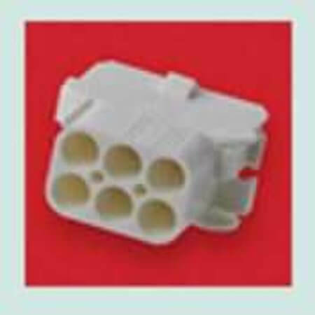 MOLEX-050842060 CON.T.B.6.35MM 6P 180C FEMALE - 1