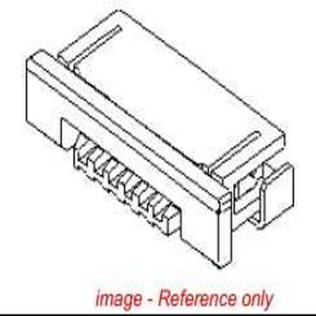 MOLEX-0522711569 CONNECTOR FPC BOTTOM 15POS 1MM R/A - 1