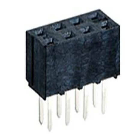 MOLEX-0791077002 FEMALE HEADER 6PIN(2x3) 2.00mm THT V/T TUBE - 1