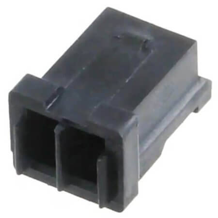 MOLEX-0874390201 CON.T.B.1.50MM 2PIN(1X2) FEMALE BLACK - 1