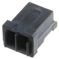 MOLEX-0874390201 CON.T.B.1.50MM 2PIN(1X2) FEMALE BLACK - 1