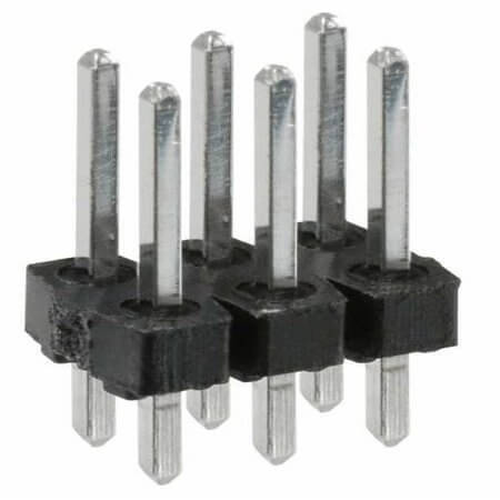 MOLEX-0901310123 PIN HEADER 6PIN(2x3) 2.54mm THT V/T - 1