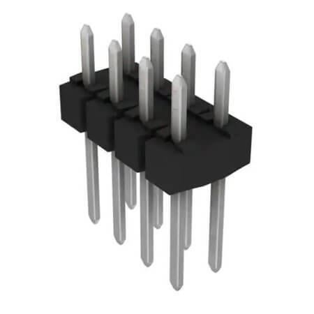 MOLEX-0901310124 PIN HEADER 8PIN(2x4) 2.54mm THT V/T - 1