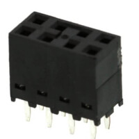 MOLEX-0901512108 FEMALE HEADER 8PIN(2x4) 2.54mm THT V/T - 1