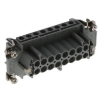 MOLEX-0936010265 INSERT FEMALE 16P+GND SCREW CONNECTION 16A - 1