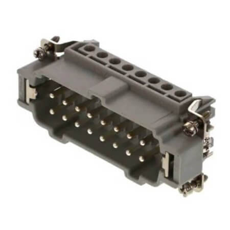 MOLEX-0936010275 INSERT MALE 16P+GND SCREW CONNECTION 16A - 1