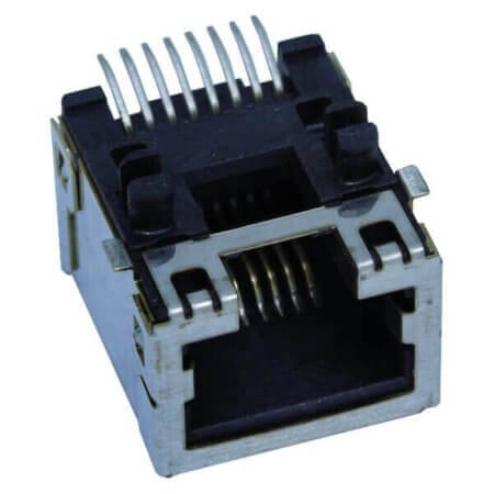MOLEX-0956224881 CONNECTOR MOD JACK R/A 8P8C SHIELDED - 1