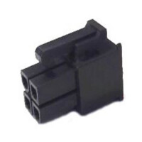 MOLEX-469920410 CON.T.B.4.20MM 4PIN(2X2) MINI FIT FEMALE BLACK - 1