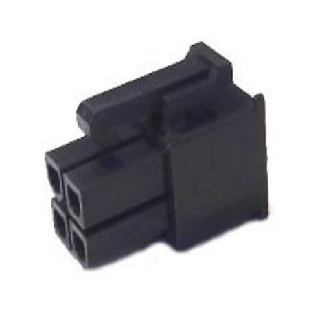 MOLEX-469920410 CON.T.B.4.20MM 4PIN(2X2) MINI FIT FEMALE BLACK - 1